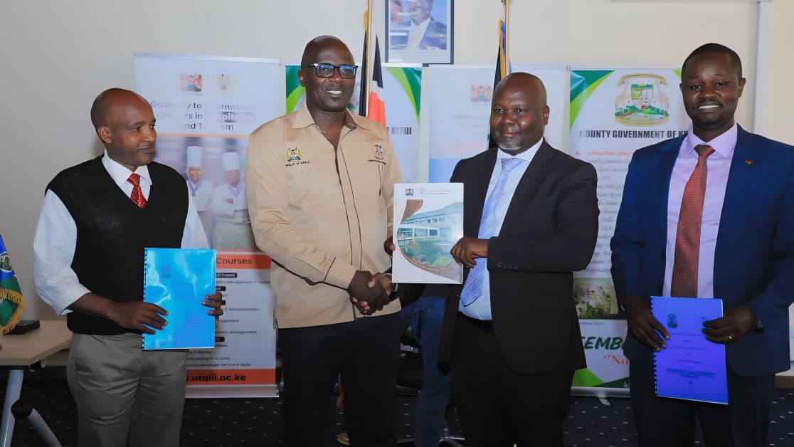Kenya Utalii College Signs MoU with Kitui County Government to Establish New Campus