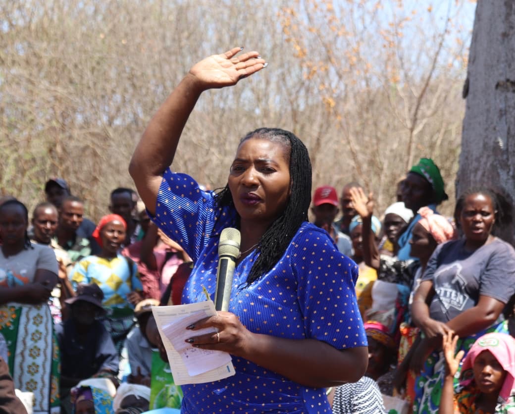 Kitui South MP Hon. Dr. Racheal Kaki Nyamai Engages Athi Ward Residents in Development Talks