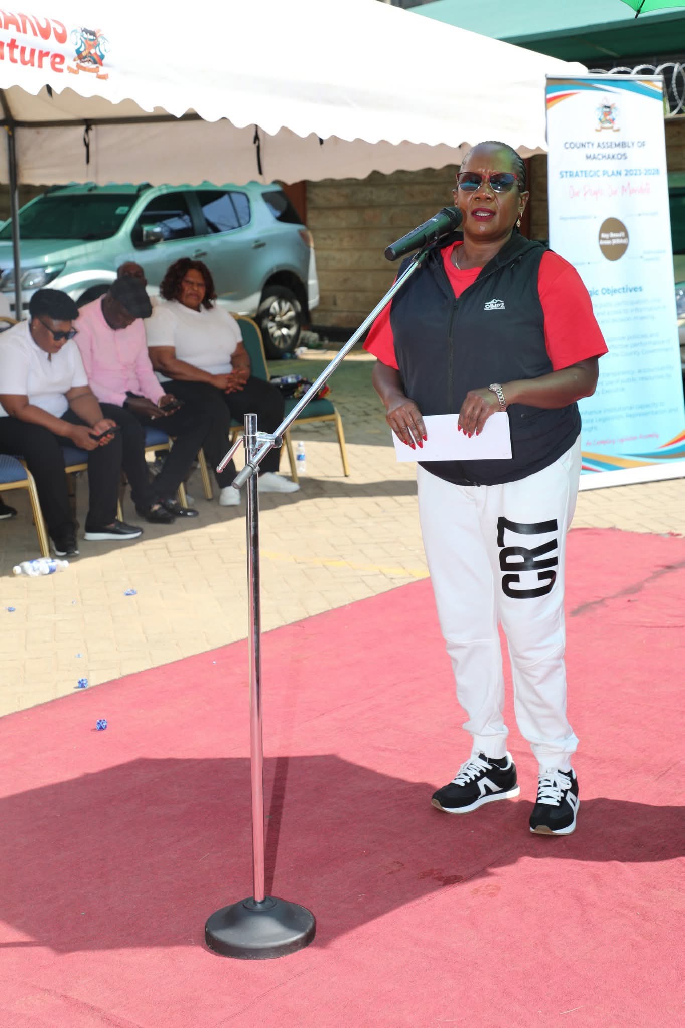 Machakos Speaker ANNE KIUSYA Flags Off County Assembly Team for CASA Games
