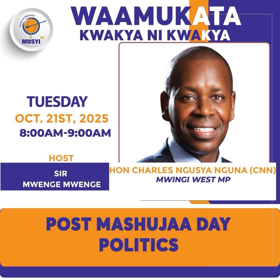 Mwingi West MP Hon. Charles Nguna Confirms Resumption of Works on Kwasiku–Mbondoni Road Section