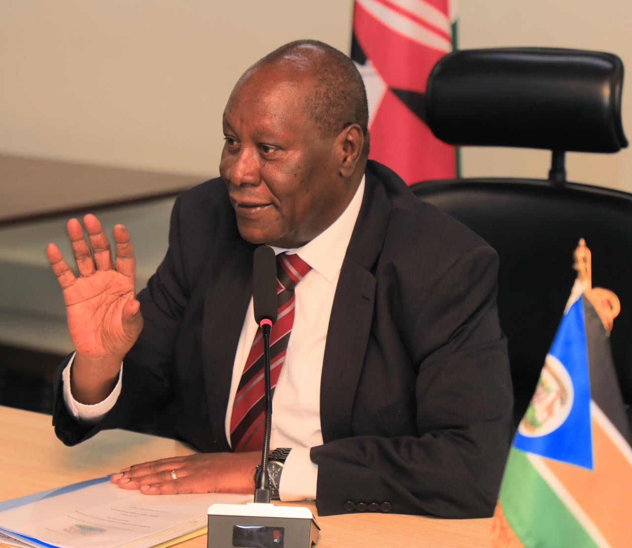 Governor Malombe Hosts Ministry of Defence Team Over Nzamba Kitonga Memorial Hospital Project