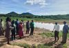 Mark Nding’o officiates fencing of Masimbani Earth Dam project